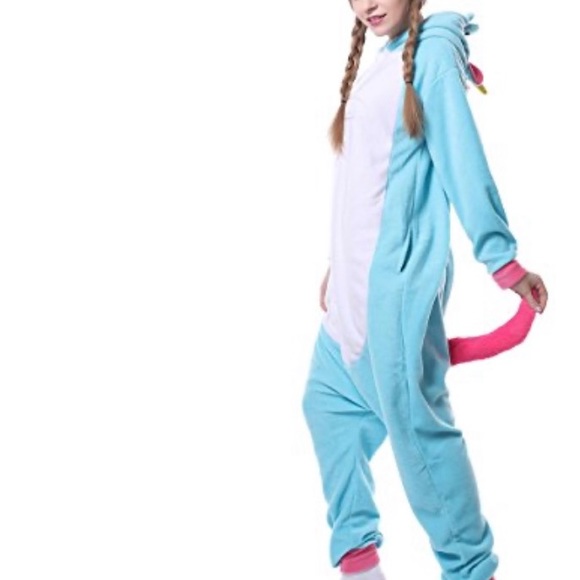 Animal Kigurumi Unicorn Cosplay Pajamas - - Picture 3 of 5